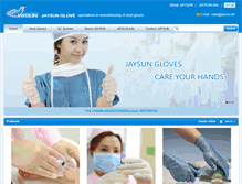 Tablet Screenshot of jsglove.com